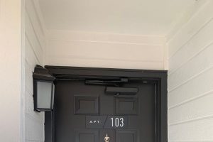 apartment door