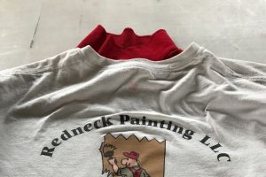 Redneck Painting Screen Printed Shirts